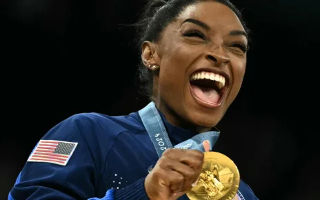 Simone Biles shines as USA win gold, heartbreak for French judo star Clarisse Agbenenou