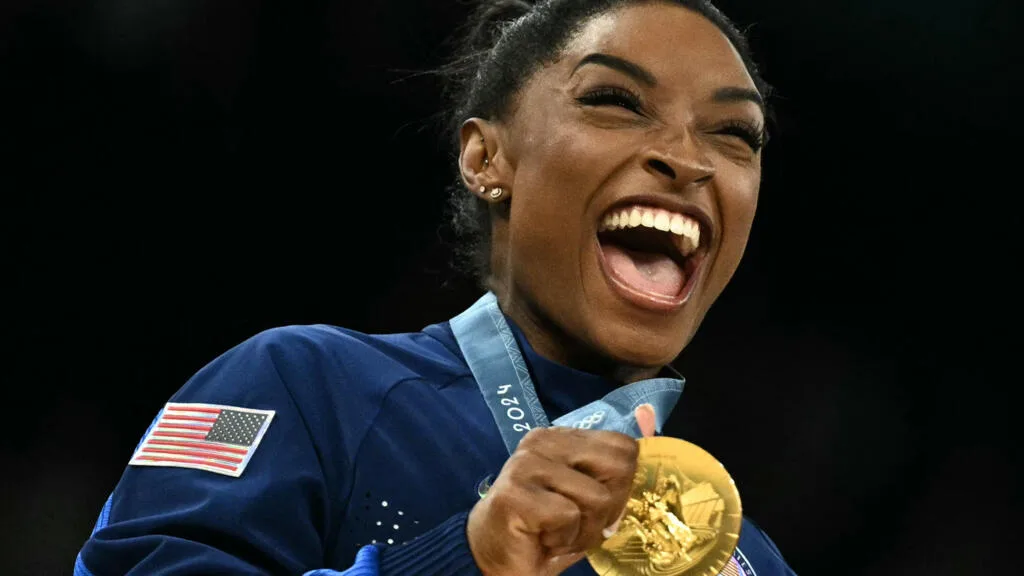 Simone Biles shines as USA win gold, heartbreak for French judo star Clarisse Agbenenou