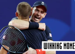 Paris 2024 Olympics video: Andy Murray & Dan Evans reach men’s doubles quarter-finals