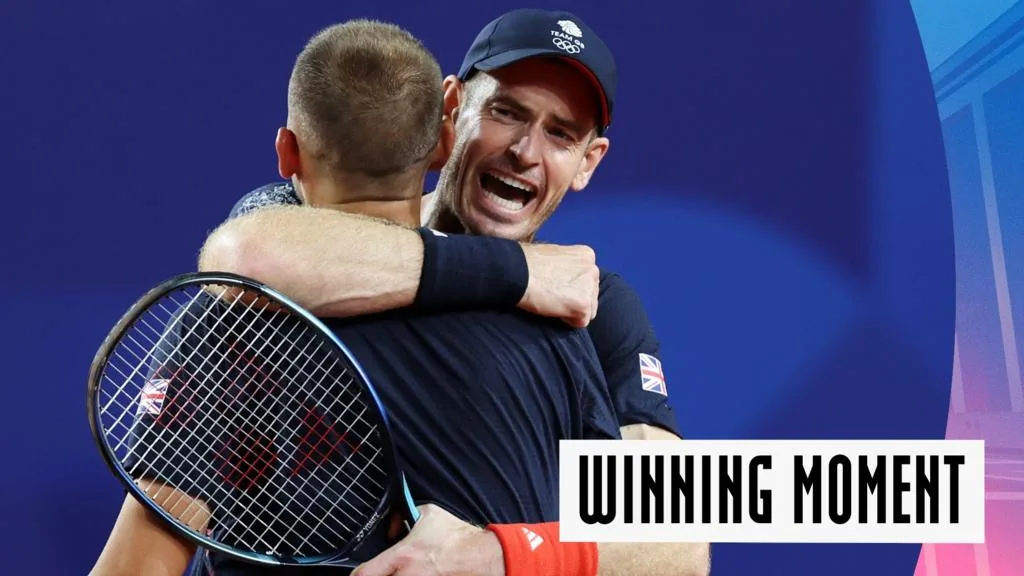 Paris 2024 Olympics video: Andy Murray & Dan Evans reach men’s doubles quarter-finals