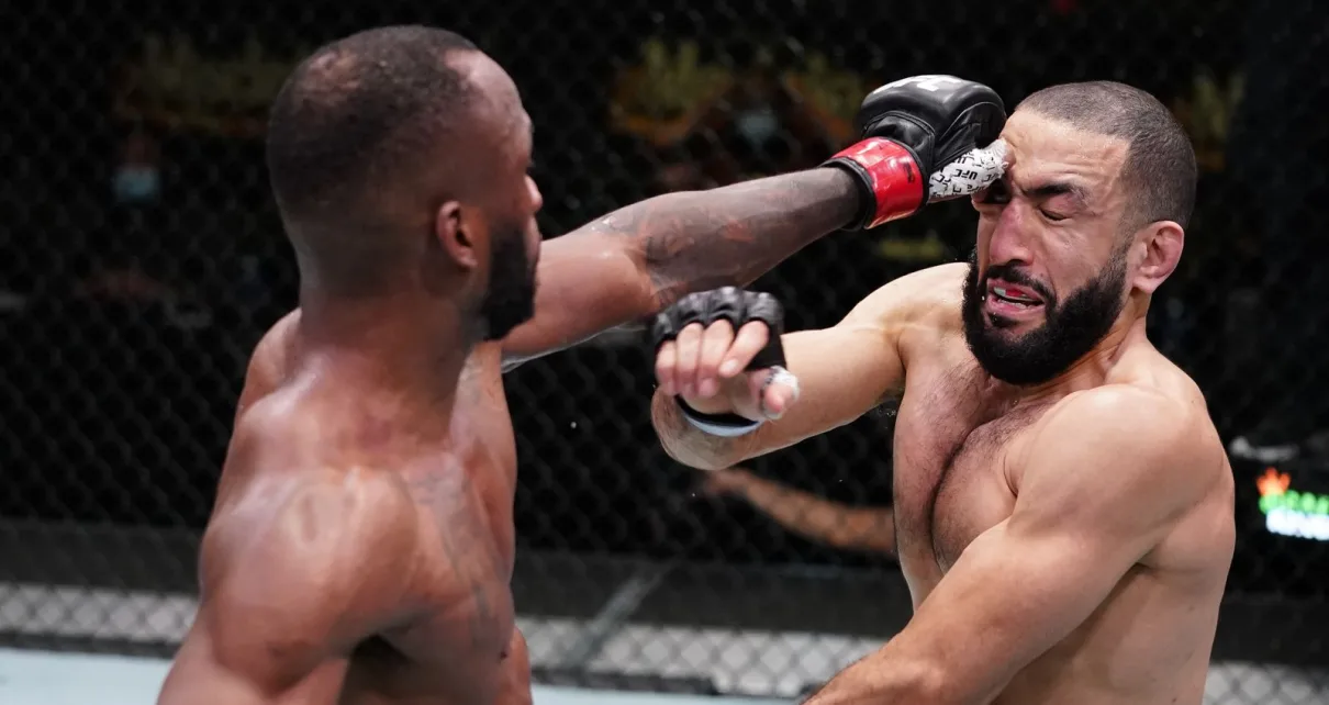 Flashback! Watch Leon Edwards vs. Belal Muhammad end with brutal eye poke ahead of UFC 304 | Video