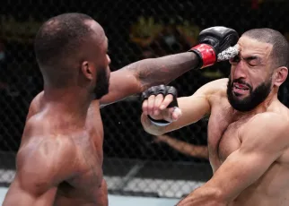 Flashback! Watch Leon Edwards vs. Belal Muhammad end with brutal eye poke ahead of UFC 304 | Video