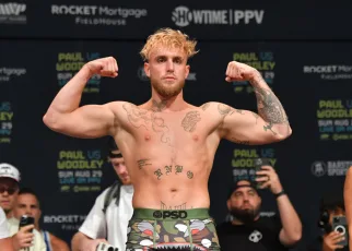 Jake Paul vs Mike Perry early weigh ins video, LIVE stream results from Tampa | Fear No Man