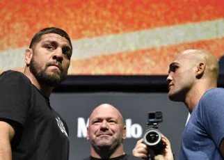 Nick Diaz ‘fought Robbie Lawler with zero training in five years’ — ‘I thought he was gonna get embarrassed’