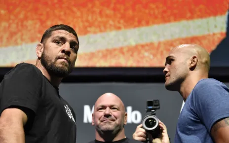 Nick Diaz ‘fought Robbie Lawler with zero training in five years’ — ‘I thought he was gonna get embarrassed’