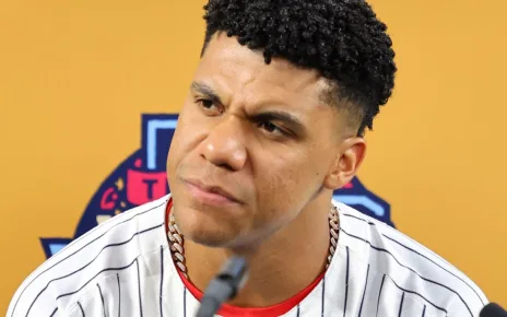 Juan Soto discusses future — again — at All-Star media day