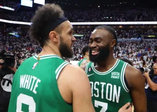 Jaylen Brown, Derrick White ‘good’ after Brown’s Team USA jabs