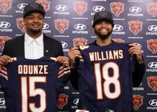 Bears reach deals with 1st-rounders Caleb Williams, Rome Odunze