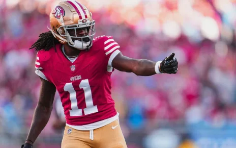 WR Brandon Aiyuk requests trade from 49ers, sources say