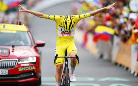 Tadej Pogacar wins stage, moves closer to 3rd Tour de France title