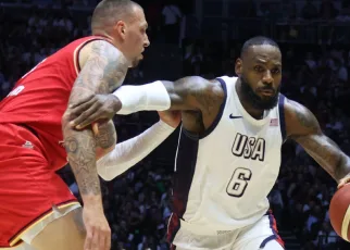 LeBron James leads Team USA past Germany in London