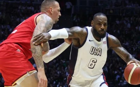 LeBron James leads Team USA past Germany in London