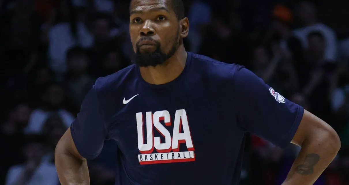 Kevin Durant returns to practice for Team USA, TBD on Games debut