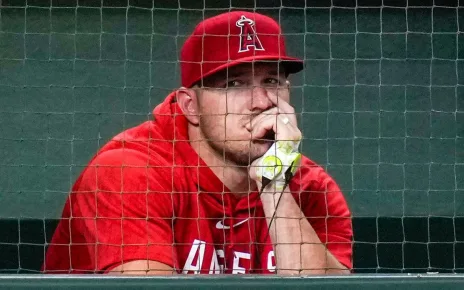 Mike Trout leaving rehab assignment to have knee reevaluated