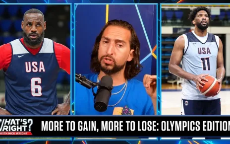 LeBron and Embiid have the most to lose, Jokić has most to gain in Summer Olympics | What’s Wright?