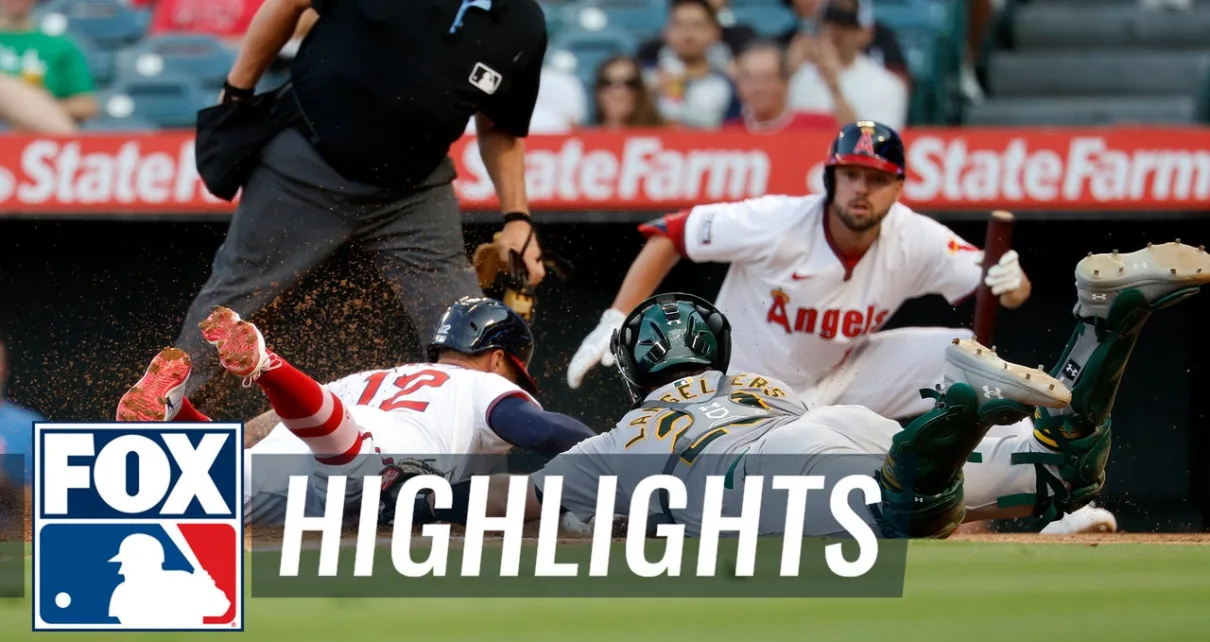 Athletics vs. Angels Highlights | MLB on FOX