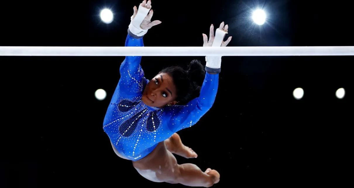 Simone Biles submits new uneven bars element for 2024 Olympics