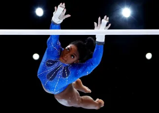 Simone Biles submits new uneven bars element for 2024 Olympics