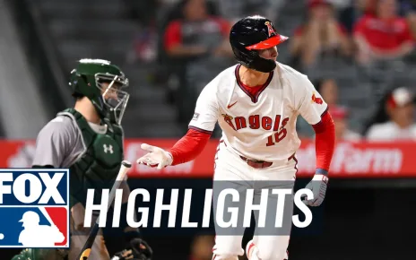 Athletics vs. Angels Highlights | MLB on FOX