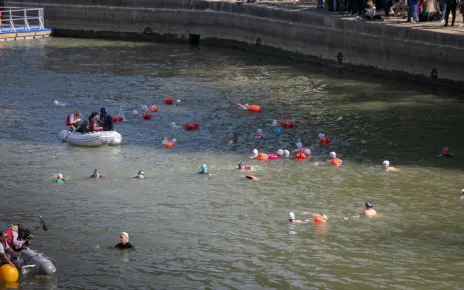 Men’s Olympic triathlon postponed due to Seine water quality