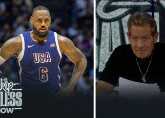 'LeBron is 39 going on 29.' — Skip Bayless on LBJ carrying Team USA in 2 of their exhibition wins