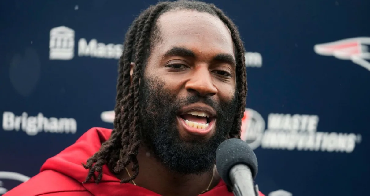 Matthew Judon has animated talks with Patriots coach Mayo, brass