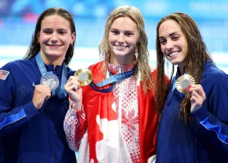 Summer McIntosh, new swimming stars win gold at Paris Olympics