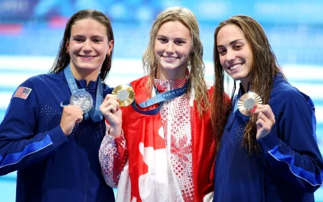 Summer McIntosh, new swimming stars win gold at Paris Olympics