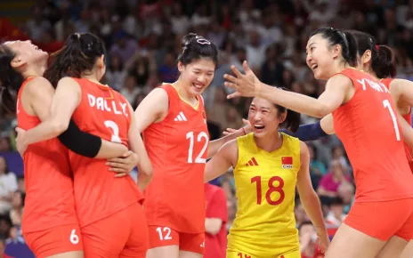 Chinese women beat reigning Olympic champion U.S. in volleyball