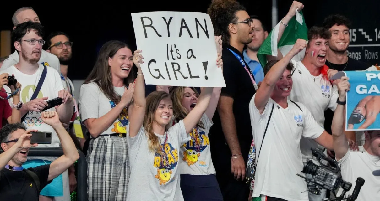 Ryan Murphy wins bronze before finding out he’ll be ‘girl dad’