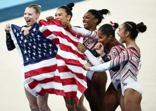 Simone Biles, U.S. win women’s team gymnastics gold at Olympics