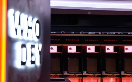 Bengals unveil new locker room at Paycor Stadium