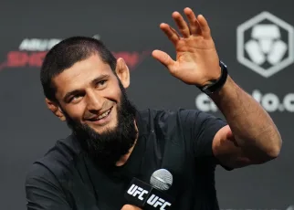 Wait, what? Returning Khamzat Chimaev ‘would like to fight for the title’ at UFC 308 in Abu Dhabi