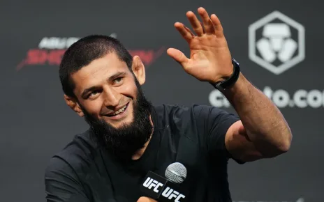 Wait, what? Returning Khamzat Chimaev ‘would like to fight for the title’ at UFC 308 in Abu Dhabi