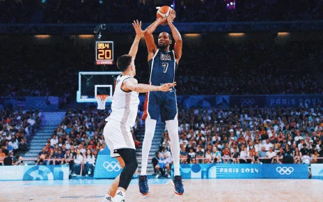 Kevin Durant, LeBron James dominate as USA routs Serbia 110-84 in Paris Olympics opener