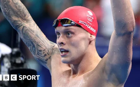 Olympic swimming: Matt Richards wins silver for Team GB as Duncan Scott finishes fourth