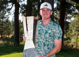 Dunlap, 20, makes history with PGA Tour Barracuda Championship win