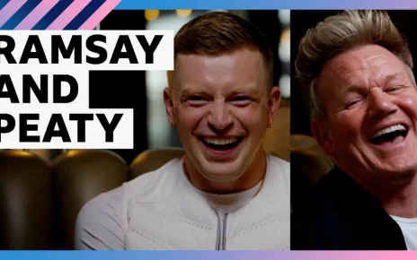 Adam Peaty: Team GB swimmer chats to Gordon Ramsay before Paris 2024