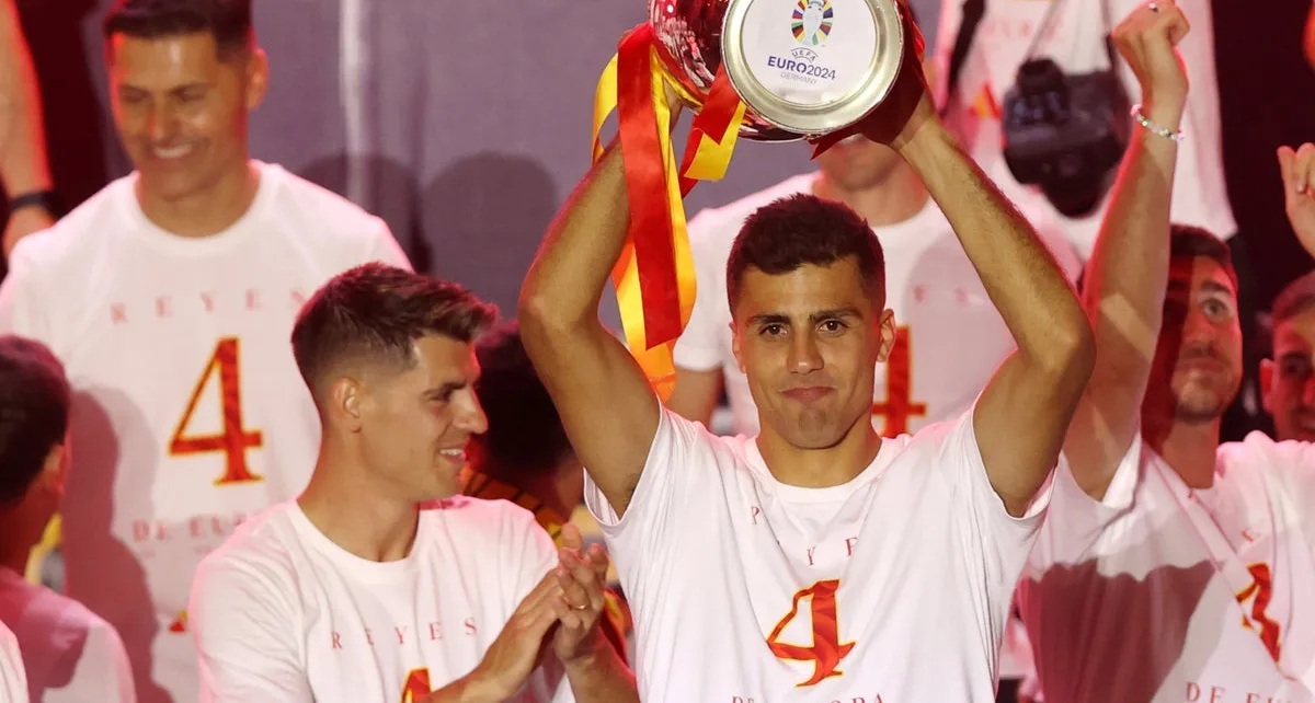 Uefa charge Rodri and Alvaro Morata for controversial chant after Euro 2024 final