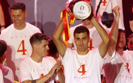 Uefa charge Rodri and Alvaro Morata for controversial chant after Euro 2024 final