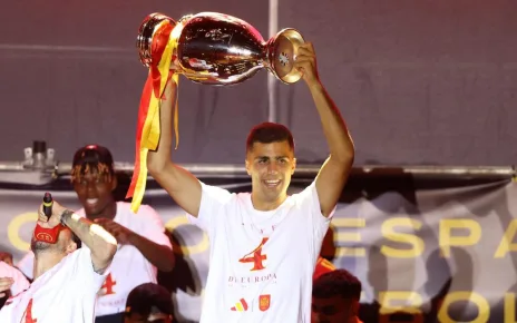 Rodri and Alvaro Morata charged by Uefa for singing ‘Gibraltar is Spanish’ at Euro 2024 party