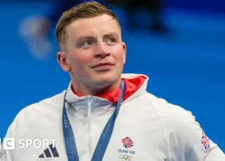 Adam Peaty: GB swimmer tests positive for Covid-19 after winning Olympic silver medal