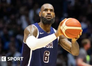 Paris 2024: LeBron James is USA flag bearer at Olympic ceremony