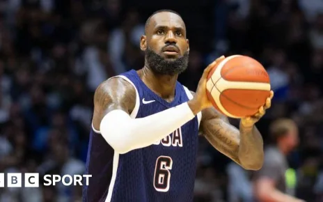 Paris 2024: LeBron James is USA flag bearer at Olympic ceremony