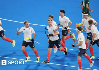 Olympics hockey: Great Britain men rescue late point against South Africa