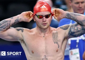 Olympic swimming: Adam Peaty through to 100m breaststroke semi-finals