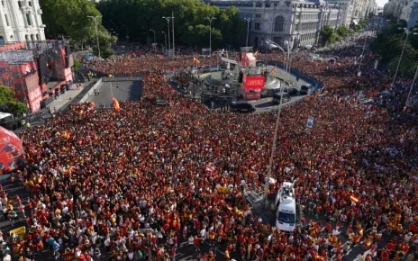 Spain celebrates Euro 2024 heroes