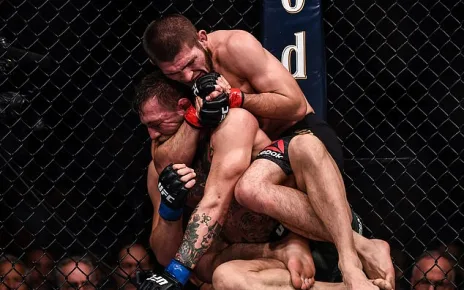 Shocking new footage reveals superstar’s disgusting act when he beat Conor McGregor in one of the UFC’s biggest fights ever