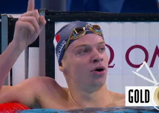 Paris 2024 Olympics video: Watch as Leon Marchand wins gold in men’s 200m butterfly final with an Olympic record