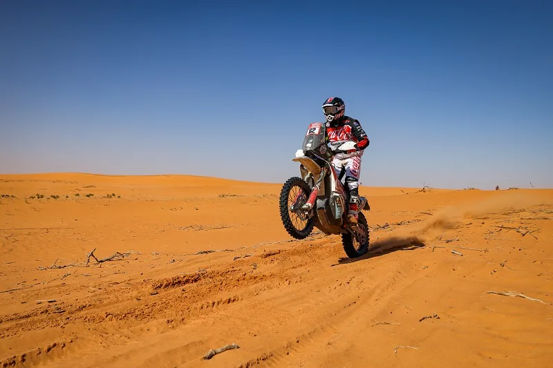 Andrew Houlihan returning to Dakar in 2025 in Malle Moto